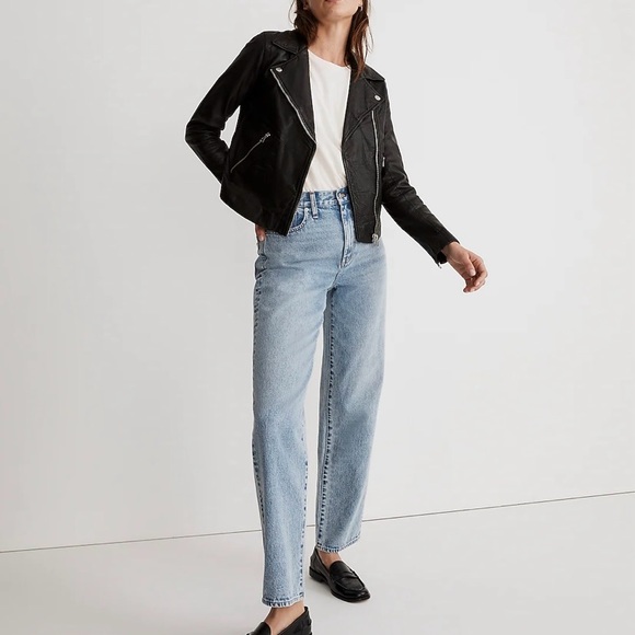 Madewell leather jacket xs - Picture 2 of 3